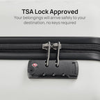 Carry on Luggage 22 X 14 X 9 Airline Approved, 20 Inch Luggage - Image 6