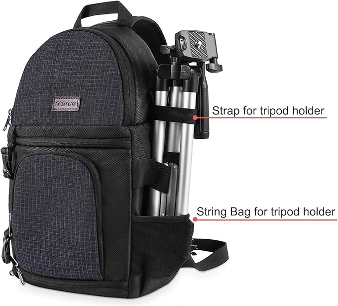 MOSISO Camera Sling Bag, DSLR/SLR/Mirrorless Camera Backpack Case Shockproof - Image 3