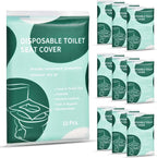 90 Pcs Disposable Flushable Paper Toilet Seat Covers Travel Supplies Essentials by KISEER