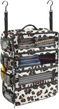 Suitcase Organizer, Travel Luggage Organizer Portable Hanging Travel Shelves by Unknown