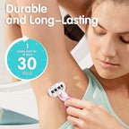 DreamGenius Travel Razors for Women, Travel Size Toiletries Include 1 Handle - Image 7