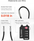LUGGEX TSA Locks for Luggage, Suitcase Locks TSA Approved, Luggage Locks - Image 7