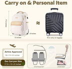Small Rolling Backpack, Underseat Carry On Luggage - Image 6