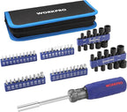 WORKPRO 61PC Magnetic Screwdriver Bits & Nut Driver Set - Image 8