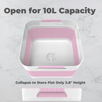 Wash Basin for Baby Bottles, Versatile Wash Tub for Kitchen, Outdoor Camping - Image 2