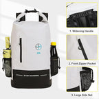 UPWELL Waterproof Dry Bag 30L Boating Backpack - Image 3