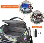 OPUX Lunch Box For Women, Insulated Large Lunch Bag Adult Work, Double Decker - Image 8