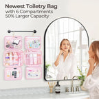 Hanging Travel Toiletry Bag for Women Detachable Toiletry Bag - Image 2