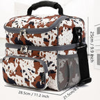 FlowFly Double Layer Cooler Insulated Lunch Bag Adult Lunch Box Large Tote Bag - Image 3