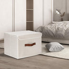 TYEERS Collapsible Storage Boxes, Washable Fabric Storage Bins - Image 5