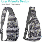 TITECOUGO Small Sling Bag, Lightweight Crossbody Backpack - Image 3