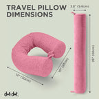 Dot&Dot Twist Memory Foam Travel Pillow - Image 6