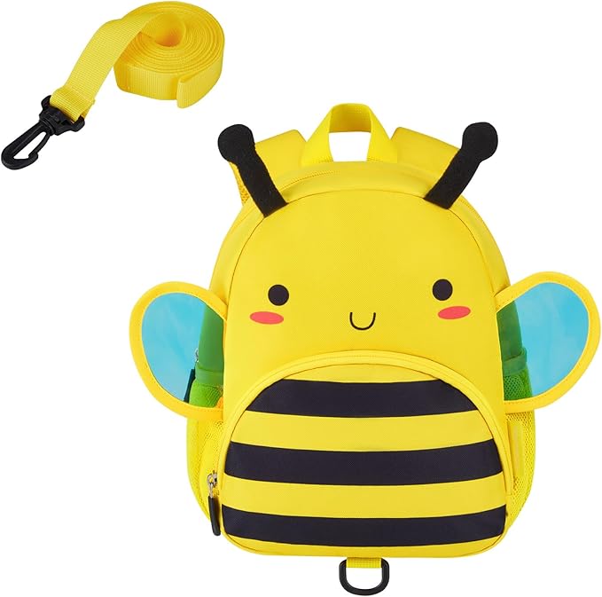 mommore Toddler Backpack for Girls Boys 2-4, 3D Cartoon Mini Kids Travel Bag by mommore