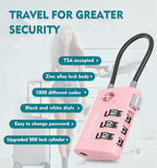 ANVIL TSA Approved Luggage Locks – High Security TSA008 Combination Travel Locks - Image 5