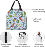 Cute Dragon Lunch Box Animal Lunch Bag Insulated Reusable Lunch Tote Bag Cooler - Image 7