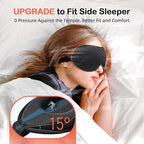 INNELO 3D Contoured Sleep Mask for Side Sleepers - Image 2