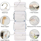 Hanging Travel Toiletry Bag, Large Capacity Cosmetic Travel Toiletry Organizer - Image 5
