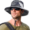 Sun Hats for Men Women Fishing Hat UPF 50+ Breathable Wide Brim Summer UV by Rosoz