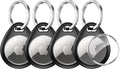 UNBREAKcable Holder for Apple AirTag 4 Pack Protective Case Waterproof TPU Shell by UNBREAKcable