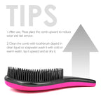 WYNK Detangling Brush 2-Pack for Adults & Kids - Green & Pink Hairbrush for Wet/Curly/Thick Hair, Gentle Knot Remover with Scalp Massage