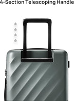 Trunk Luggage 26 Inch, Medium Checked Luggage - Image 4