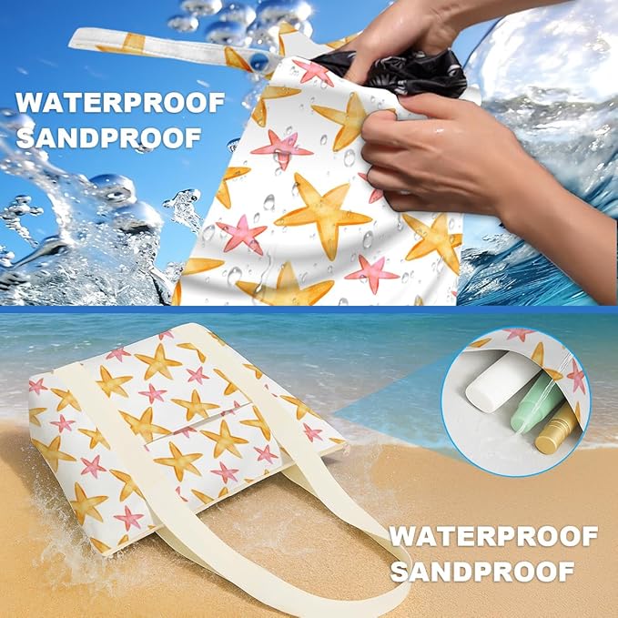Beach Bags Wet Bag for Swimsuit Tote Bag for Friends Travel Gifts, Aloha Bags - Image 5