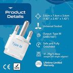 Ceptics South Africa Travel Plug Adapter - Image 4