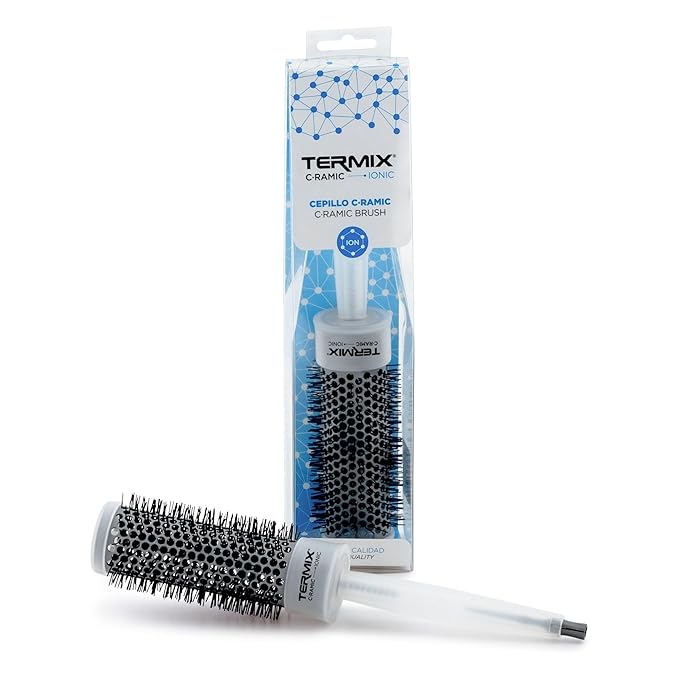 Termix Ionic Ceramic Hairbrush Ø 23 mm- Hairbrush that combines the latest ceramic and ionic technology preventing hair damage