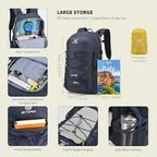 SKYSPER Hiking Backpack for Men Women, 35L Travel Backpack Waterproof Camping - Image 6