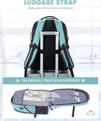 LOVEVOOK Travel Laptop Backpack Waterproof Anti Theft Backpack - Image 5