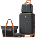 Hoteel 4 Piece Luggage Set by HOTEEL