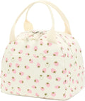 Bluboon Lunch Bag for Women Men Cute Corduroy Lunch Tote Bags Reusable by BLUBOON