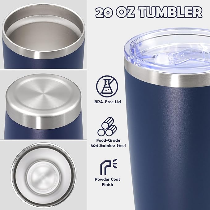 20oz Tumbler Bulk Stainless Steel Tumbler Cup - Image 3