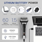 PRITECH Foil Shaver for Men, Electric Razor - Image 7