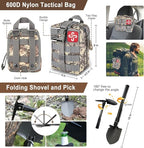 238Pcs Emergency Survival Kit and First Aid Kit, Professional Survival Gear Tool - Image 3