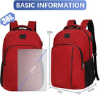 LARIPOP Extra Large Backpack, 17.3 Inch Business Laptop backpack - Image 2