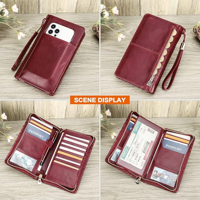 CONTACTS Travel Passport Wallet - Image 7