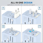 EPICKA Universal Travel Adapter, International Power Adapter - Image 3