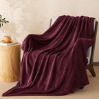 PHF Ultra Soft Fleece Throw Blanket, No Shed No Pilling Luxury Plush Cozy by PHF