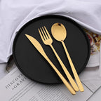 20 Pieces Silverware Set 304 Stainless Steel, Healthy & Eco-Friendly Silver - Image 4