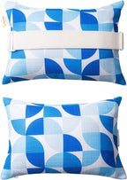 Patio Chairs Headrest Pillows, Outdoor Ledge Pool Lounge Chair Pillows by vmgreen