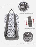 Dalykate Backpack Laundry Bag, Laundry Backpack - Image 3