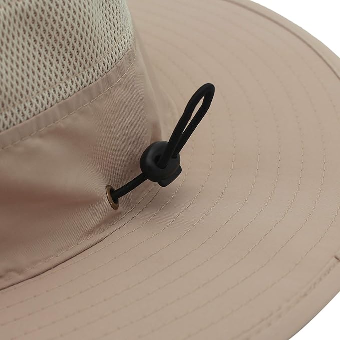 Home Prefer UPF 50+ Men's Sun Hat Wide Brim Bucket Hat UV Protection Hat - Image 6
