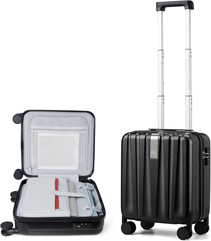 Hanke 16 Inch Underseat Carry on Suitcases by Hanke