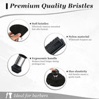 Barber Brush Neck Duster - Essentials Barber Accessories and Cleaning Supplies for Barber Shop - Neck Duster Brush for Professional Hair Stylists - Barbers Duster Tool for Salon Stations(2 pcs)