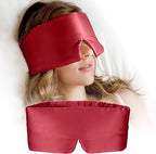 Silk Sleep Mask for Women and Men, Side Sleeper, 22 Momme Pure Mulberry Silk by Unknown