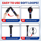 MOCA Heavy Duty Ratchet Tie Down Straps - Image 9