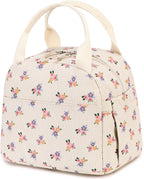 Bluboon Lunch Box for Women men Insulated Cute Corduroy Lunch bag, Reusable - Image 6