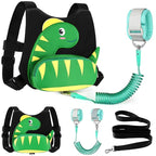 Accmor Toddler Harness Leash + Anti Lost Wrist Link, Cute Dinosaur Kids Harness by Accmor