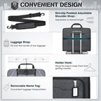 RAINSMORE Garment Bags for Travel Carry On Garment Bag for Hanging Clothes - Image 5